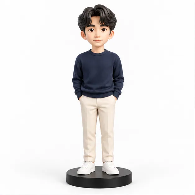 인물 피규어 · 캐릭터 스타일 예시 1
