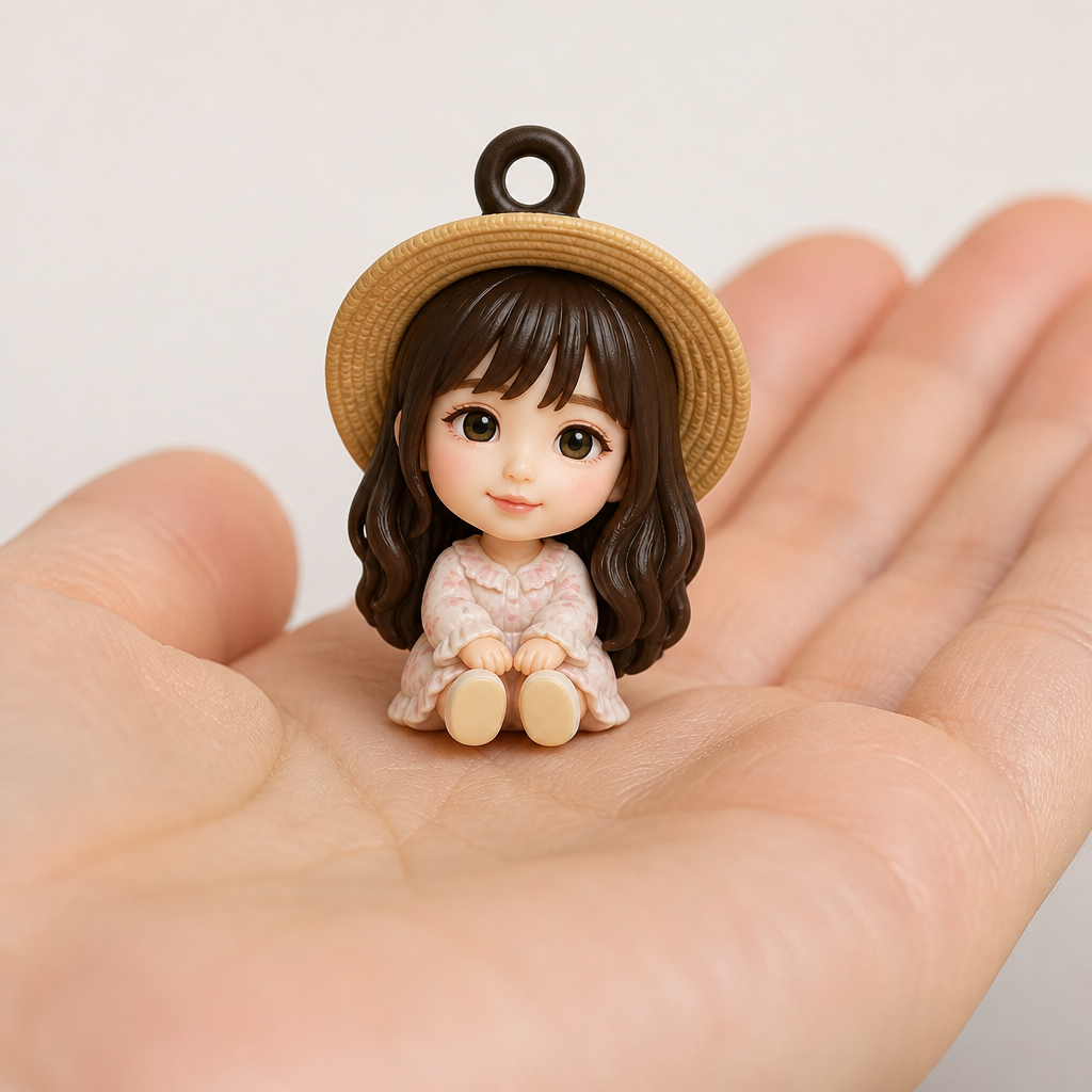 손바닥 위 25mm 실물감